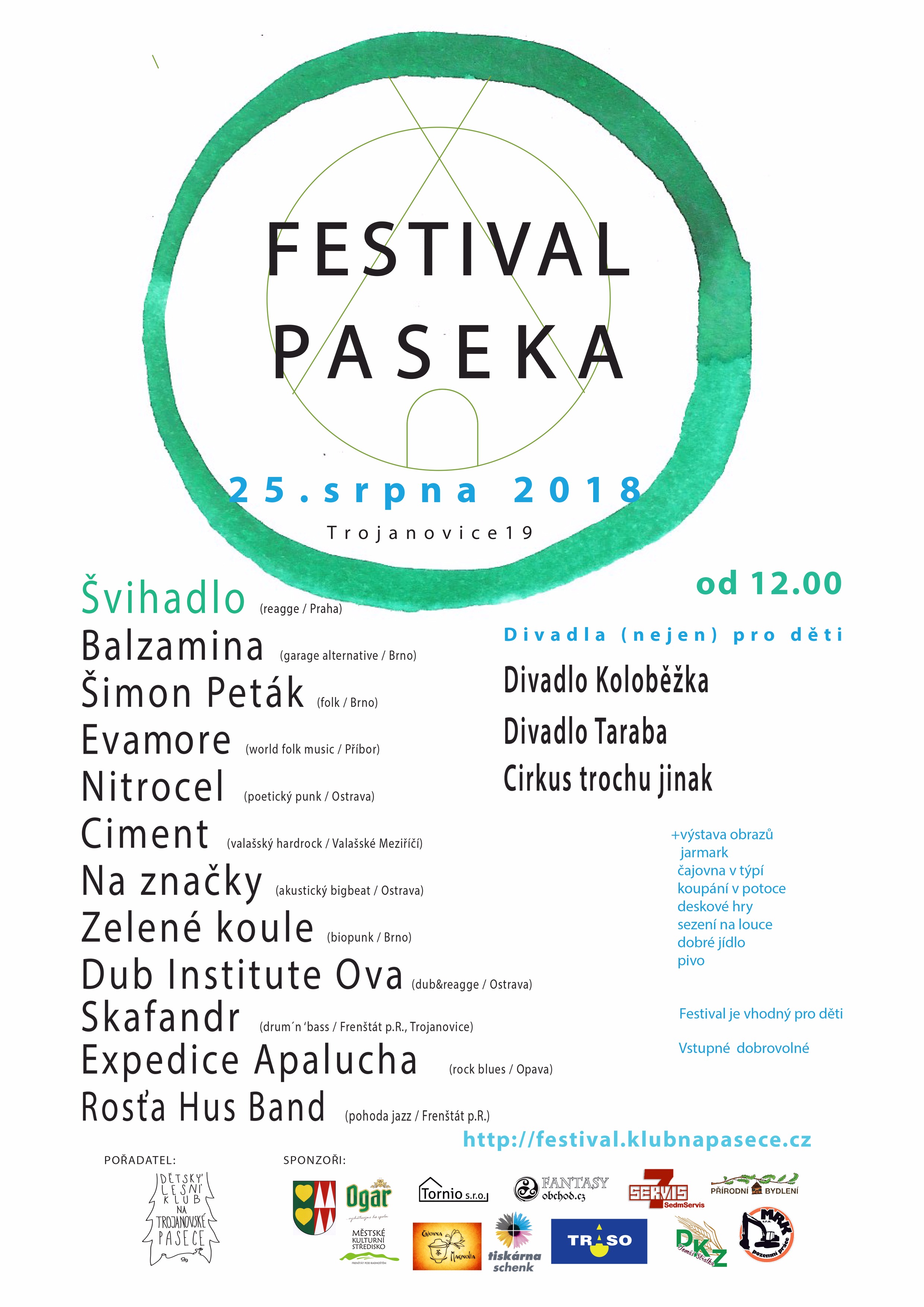 Plakát Festival Paseka 2018