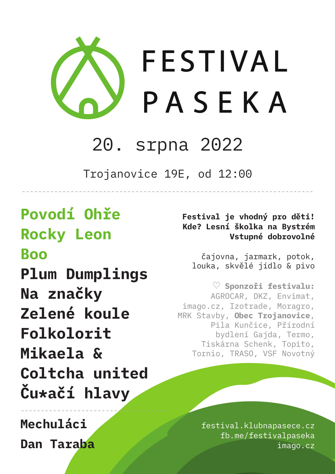 Plakát Festival Paseka 2022