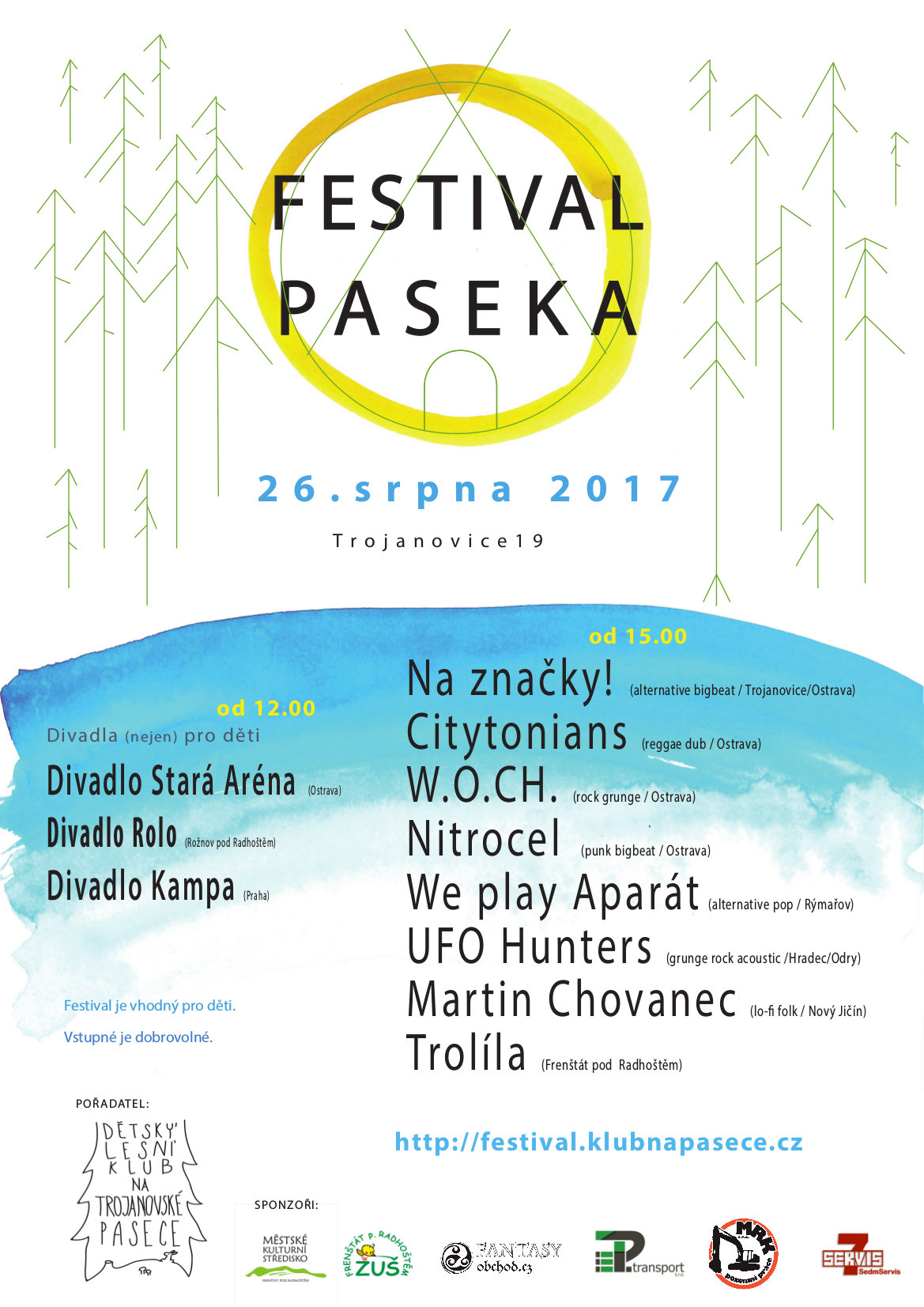 Plakát Festival Paseka 2017