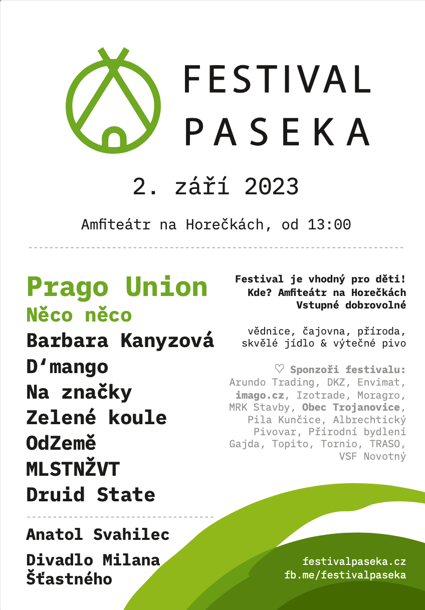 Plakát Festival Paseka 2023